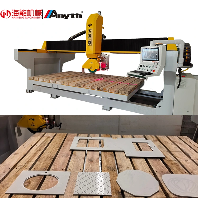 CNC 4 Axis Bridge Saw